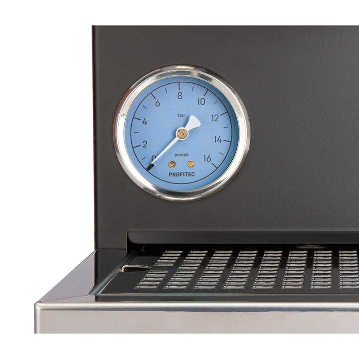 Profitec GO Mat Sort Espressomaskine Model 2025 Inkl. Eureka Mignon Perfetto Espressokværn, Kaffevægt & Baristaudstyr