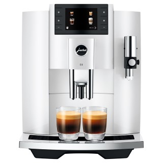 Jura E8 (EC) Piano White Espressomaskine Inkl. Startpakke