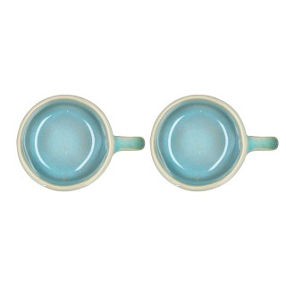 Villa Collection Styles Espressokop 8 cl 2 Stk Grøn/Blå