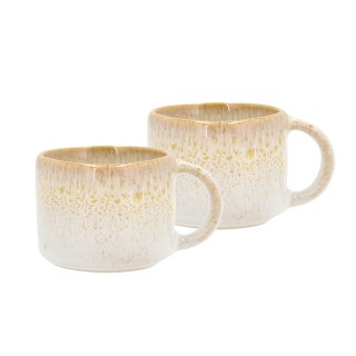 Villa Collection Styles Espressokop 8 cl 2 Stk Creme/Sand