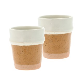 Villa Collection Evig Espressokop 10 cl 2 Stk Amber/Creme