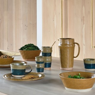 Villa Collection Evig Krus m. Hank 30 cl 2 Stk Blå/Brun Villa Collection Evig Krus m. Hank 30 cl 2 Stk Blå/Brun
