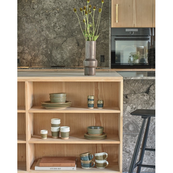 Villa Collection Evig Krus m. Hank 30 cl 2 Stk Blå/Brun