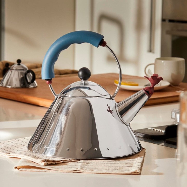Alessi 9093 Kedel Blå 1 L Alessi 9093 Kedel Blå 1 L