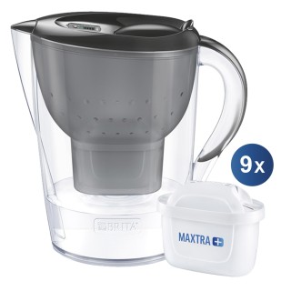 BRITA Marella 2,4L Grå inkl. 9 Maxtra Filter