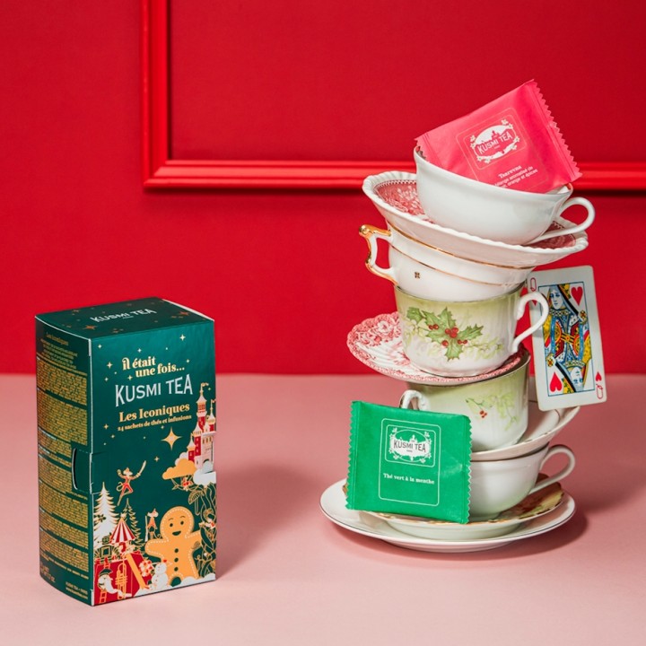 Kusmi Te Ikoniske Blends - 24 Tebreve Økologisk Kusmi Te Ikoniske Blends - 24 Tebreve Økologisk
