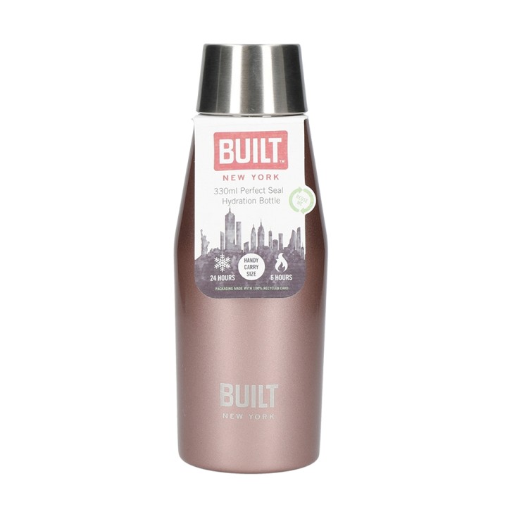 BUILT Perfect Seal Termoflaske 0,33 L Rose Gold