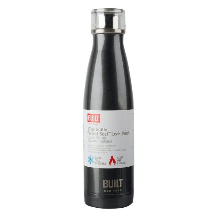 BUILT Perfect Seal Termoflaske 0,5 L Charcoal