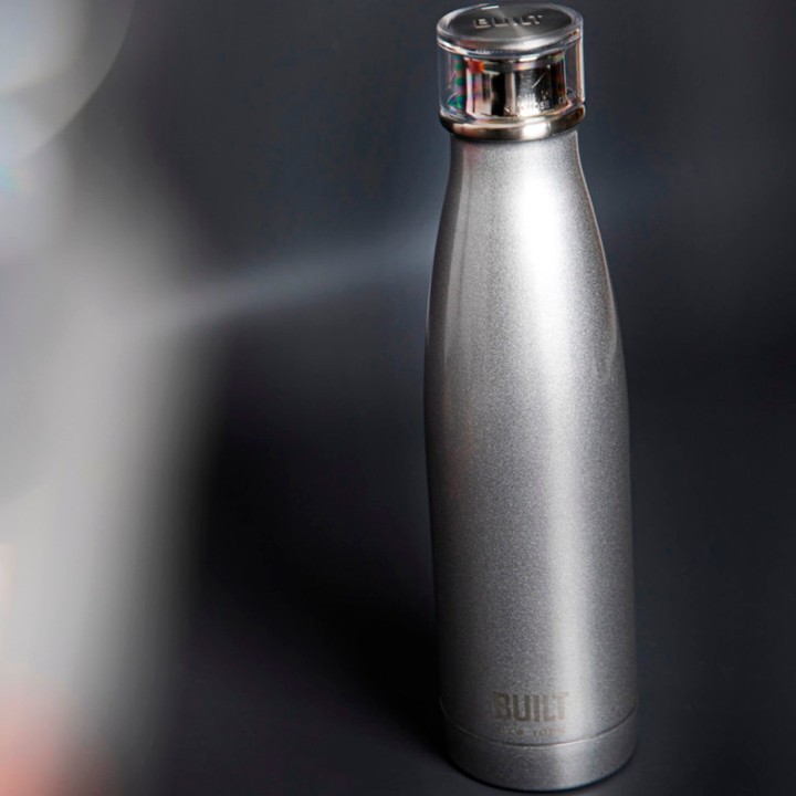BUILT Perfect Seal Termoflaske 0,5 L Silver