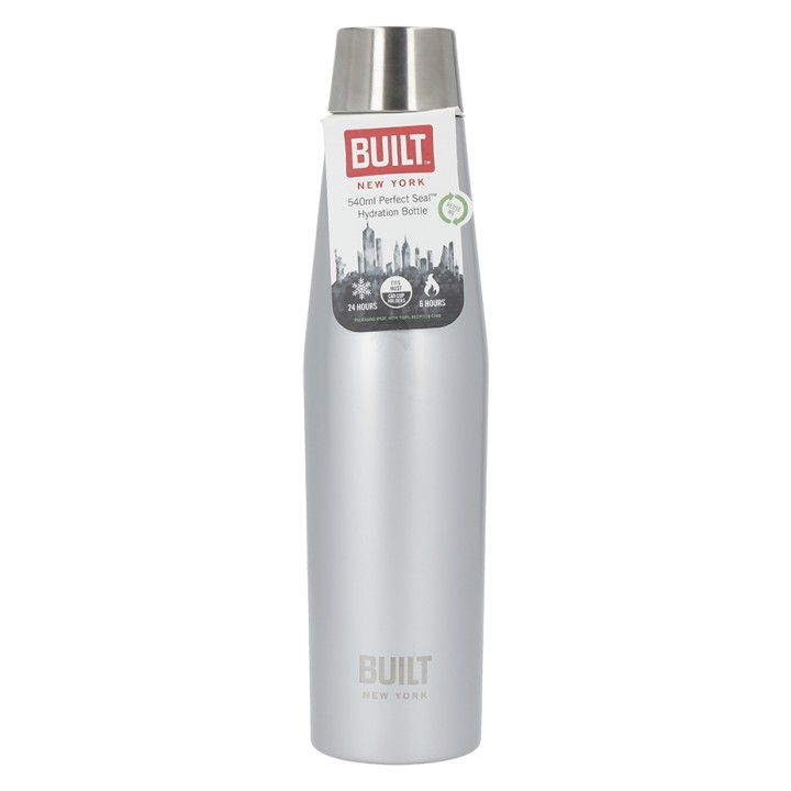 BUILT Perfect Seal Termoflaske 0,54 L Silver