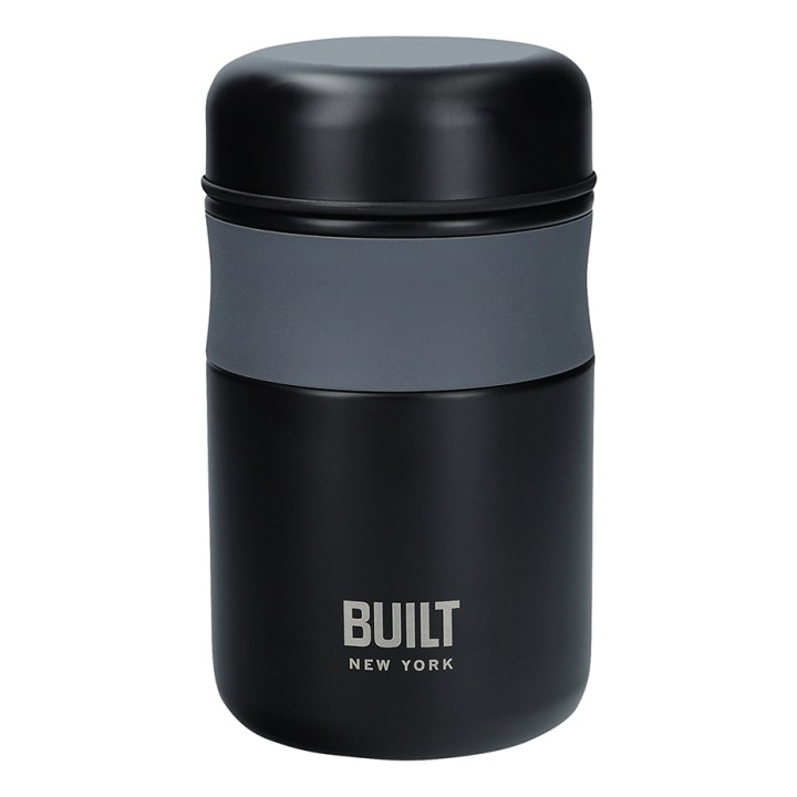 BUILT Professional Madtermoflaske 0,47 L Black