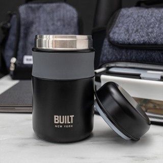 BUILT Professional Madtermoflaske 0,47 L Black