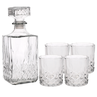 BarCraft Karaffelsæt 0,9 L Klar Inkl. 4 Glas BarCraft Karaffelsæt 0,9 L Klar Inkl. 4 Glas