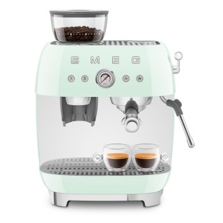 Smeg EGF03PGEU Manuel espressomaskine Inkl. Kværn Pastelgrøn Smeg EGF03PGEU Manuel espressomaskine Inkl. Kværn Pastelgrøn