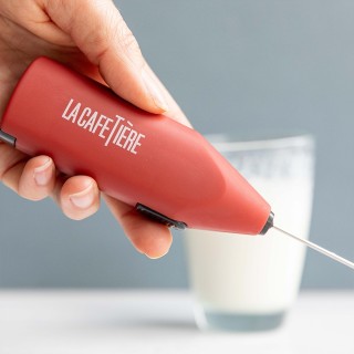 La Cafetière Mælkeskummer Rød