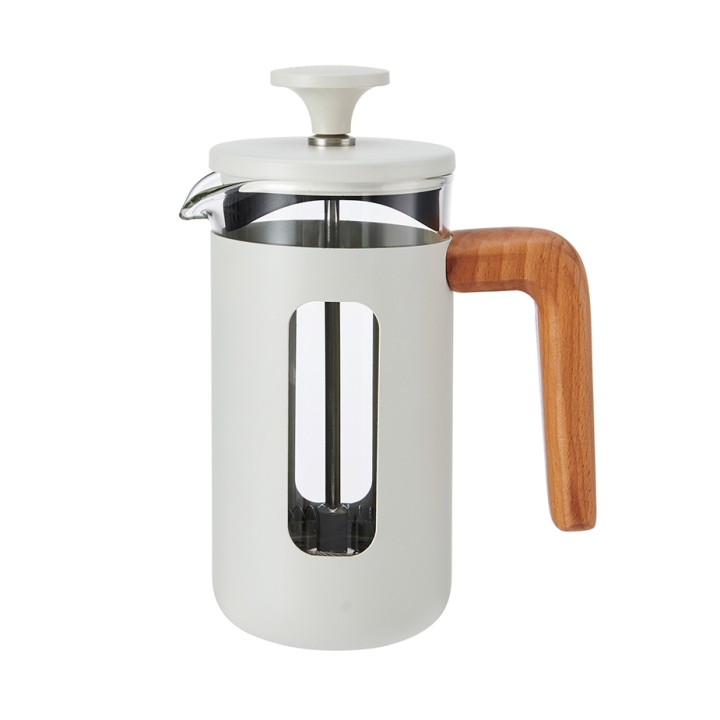 La Cafetière Pisa 3 Kop. Stempelkande Hvid La Cafetière Pisa 3 Kop. Stempelkande Hvid