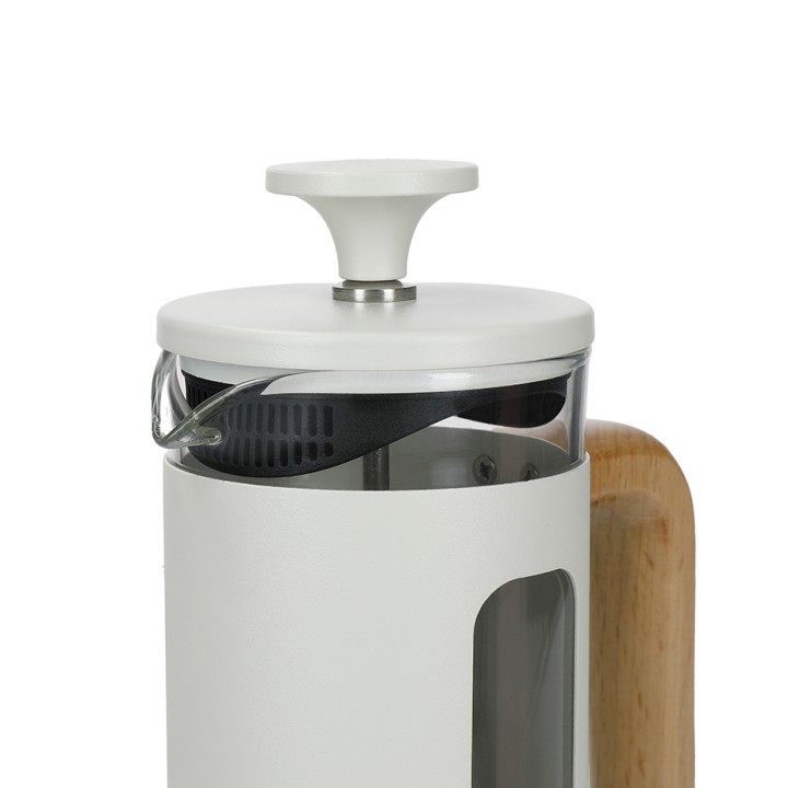 La Cafetière Pisa 3 Kop. Stempelkande Hvid La Cafetière Pisa 3 Kop. Stempelkande Hvid
