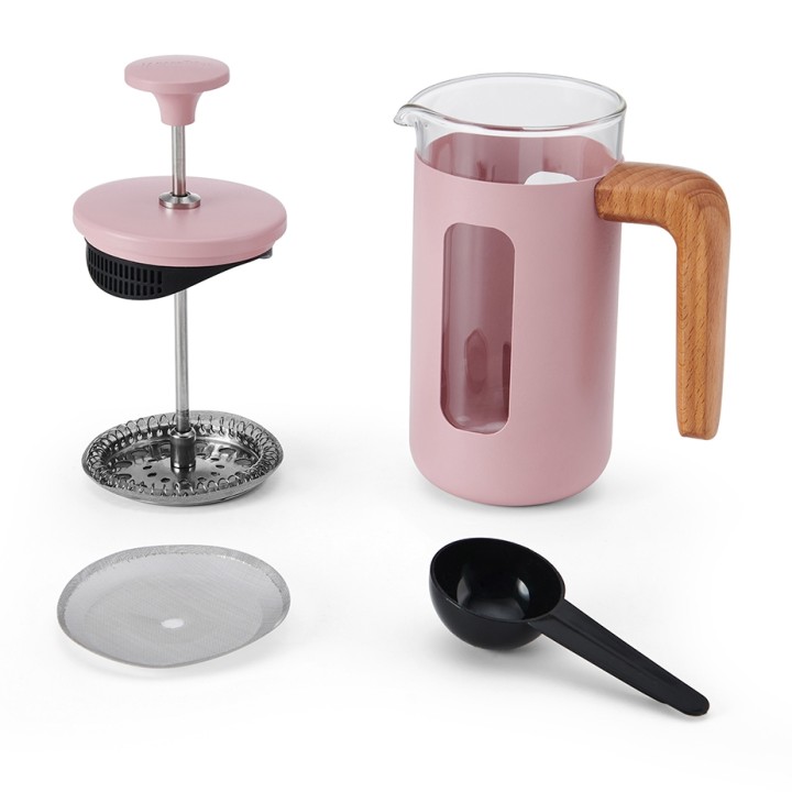 La Cafetière Pisa 3 Kop. Stempelkande Pink La Cafetière Pisa 3 Kop. Stempelkande Pink