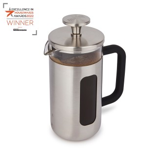 La Cafetière Pisa 3 Kop. Stempelkande Rustfrit Stål La Cafetière Pisa 3 Kop. Stempelkande Rustfrit Stål