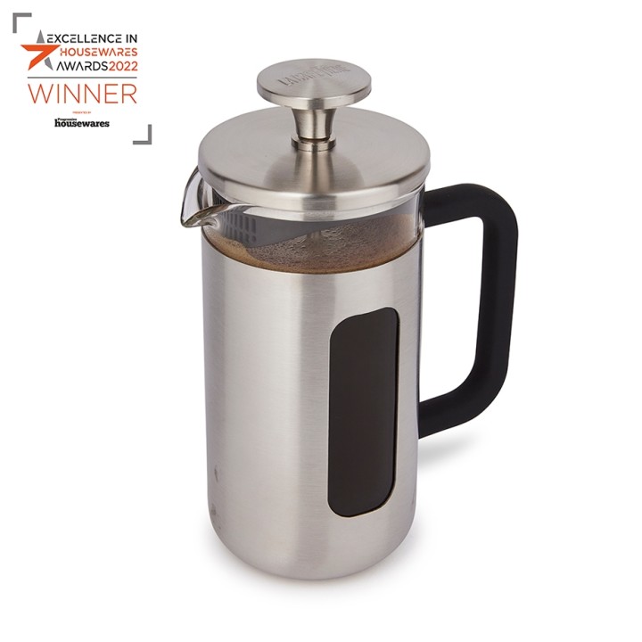 La Cafetière Pisa 3 Kop. Stempelkande Rustfrit Stål La Cafetière Pisa 3 Kop. Stempelkande Rustfrit Stål