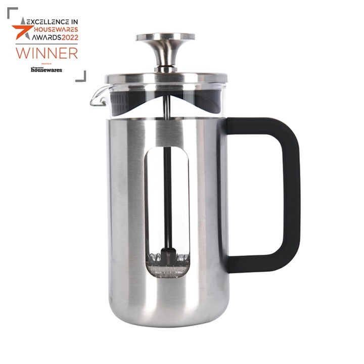 La Cafetière Pisa 3 Kop. Stempelkande Rustfrit Stål La Cafetière Pisa 3 Kop. Stempelkande Rustfrit Stål