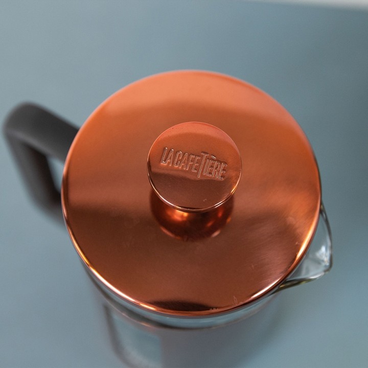 La Cafetière Pisa 8 Kop. Stempelkande Kobber La Cafetière Pisa 8 Kop. Stempelkande Kobber