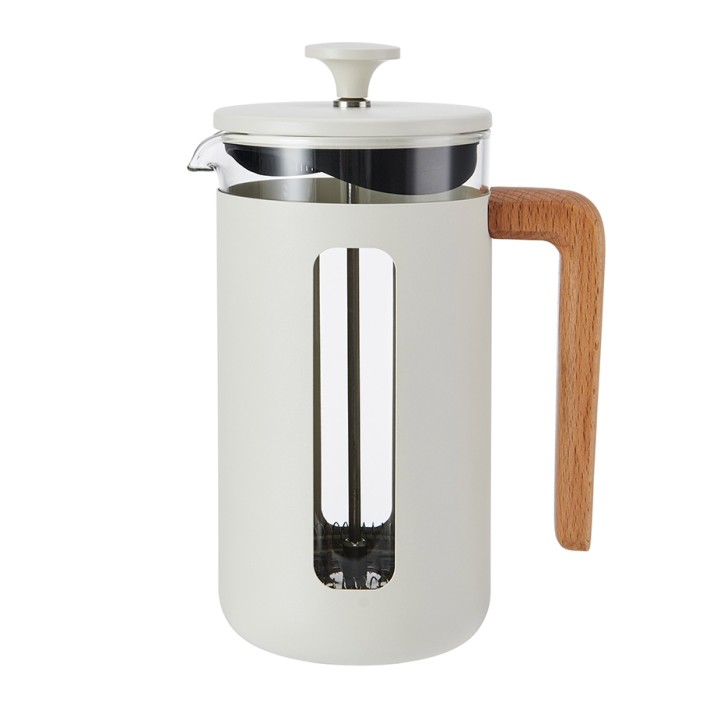 La Cafetière Pisa 8 Kop. Stempelkande Hvid La Cafetière Pisa 8 Kop. Stempelkande Hvid