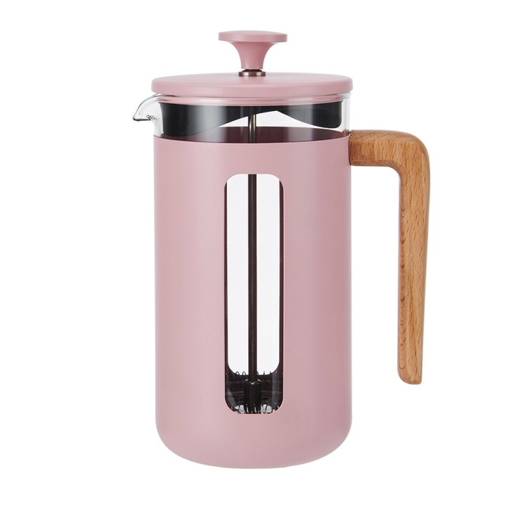 La Cafetière Pisa 8 Kop. Stempelkande Pink La Cafetière Pisa 8 Kop. Stempelkande Pink