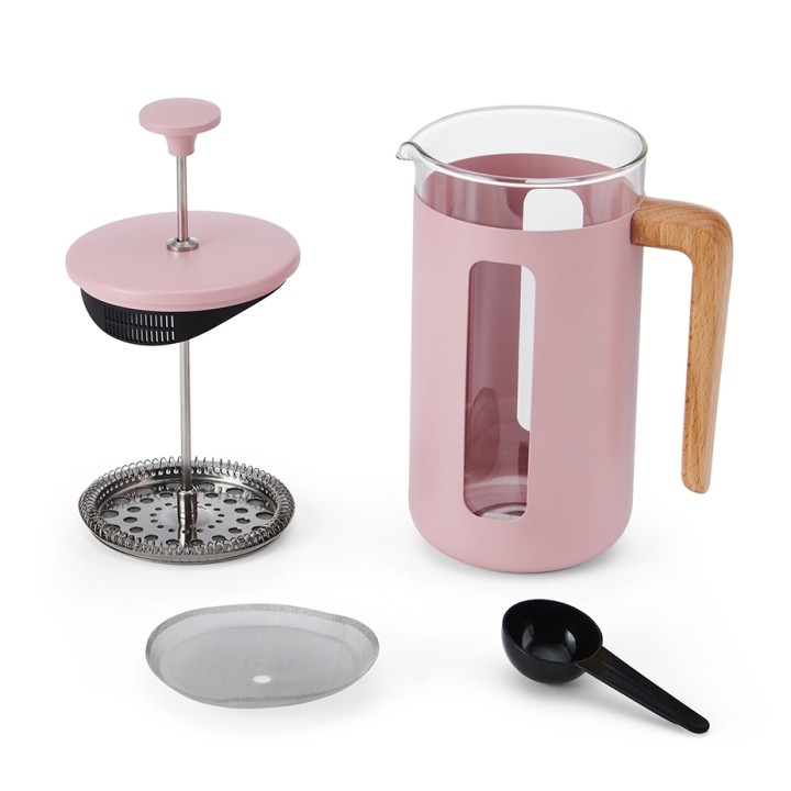 La Cafetière Pisa 8 Kop. Stempelkande Pink La Cafetière Pisa 8 Kop. Stempelkande Pink