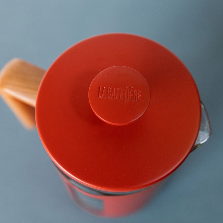 La Cafetière Pisa 8 Kop. Stempelkande Rød La Cafetière Pisa 8 Kop. Stempelkande Rød