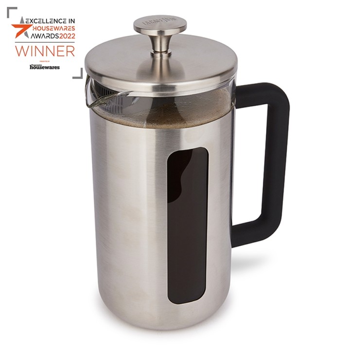 La Cafetière Pisa 8 Kop. Stempelkande Rustfrit Stål La Cafetière Pisa 8 Kop. Stempelkande Rustfrit Stål