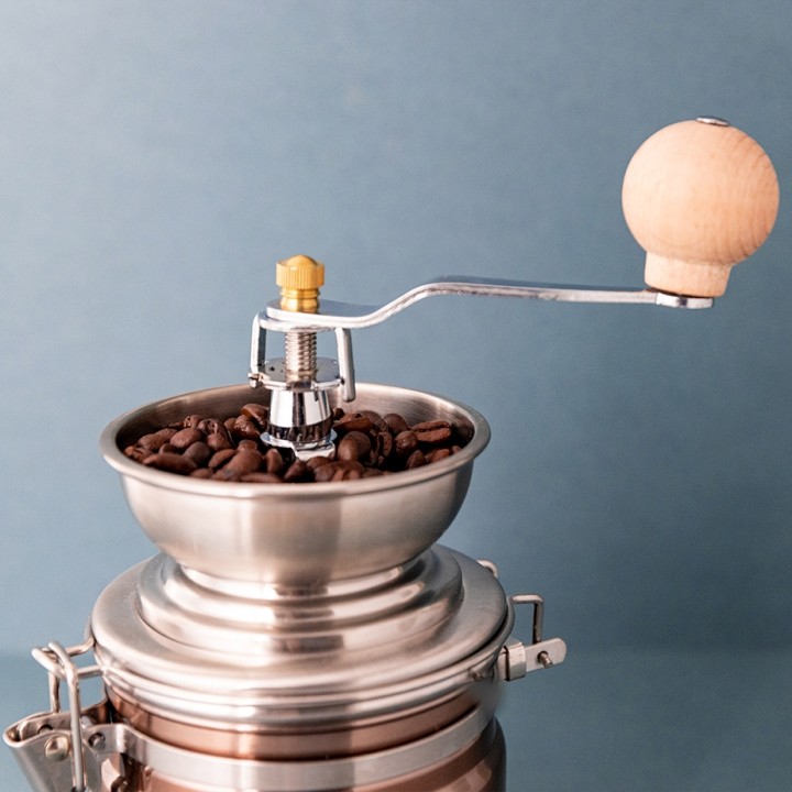 La Cafetière Manuel Kaffemølle Kobber
