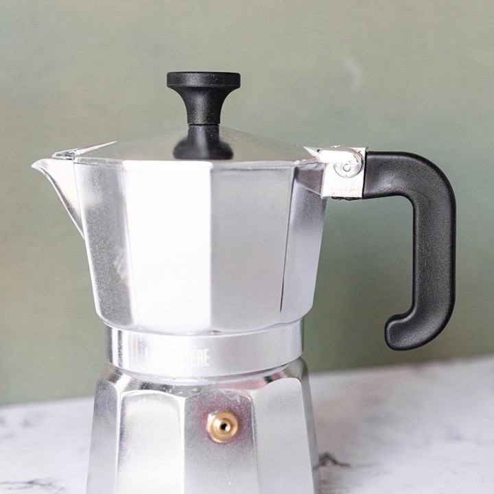 La Cafetière Venice 3 Kop. Espressokande Stål