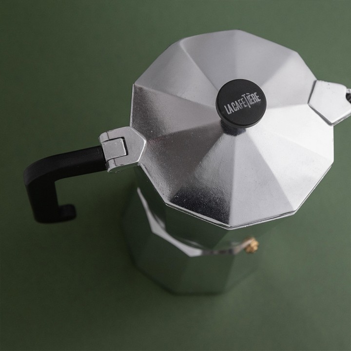 La Cafetière Venice 9 Kop. Espressokande Stål