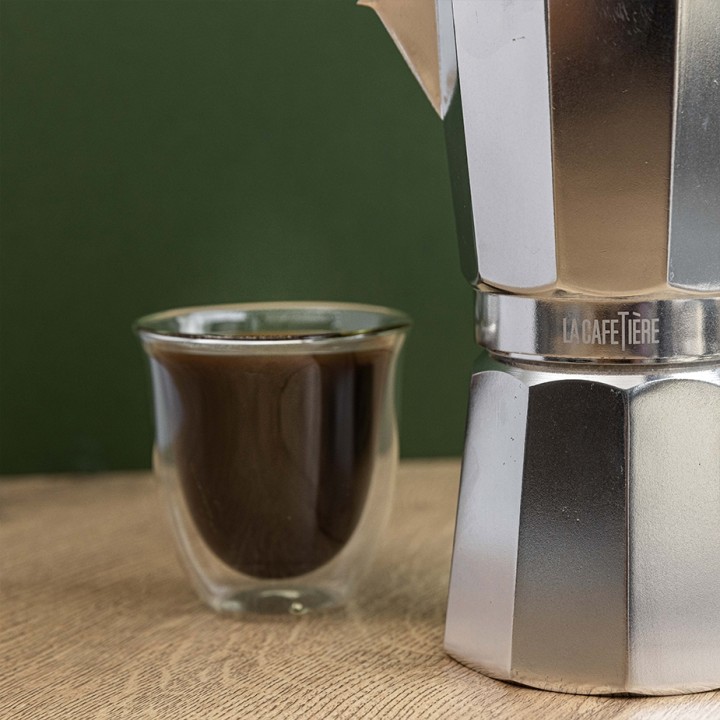 La Cafetière Venice 9 Kop. Espressokande Stål