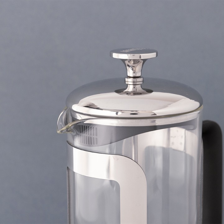 La Cafetière Roma 6 Kop. Stempelkande Rustfrit Stål La Cafetière Roma 6 Kop. Stempelkande Rustfrit Stål