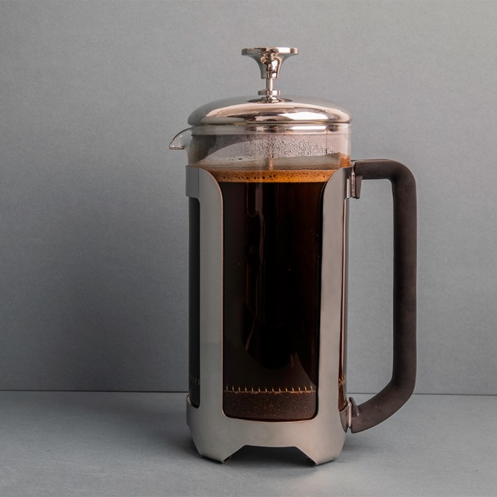 La Cafetière Roma 8 Kop. Stempelkande Rustfrit Stål La Cafetière Roma 8 Kop. Stempelkande Rustfrit Stål