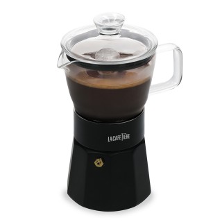 La Cafetière Verona 6 Kop. Espressokande Sort