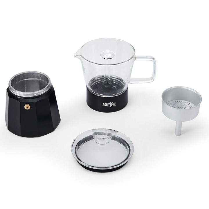 La Cafetière Verona 6 Kop. Espressokande Sort