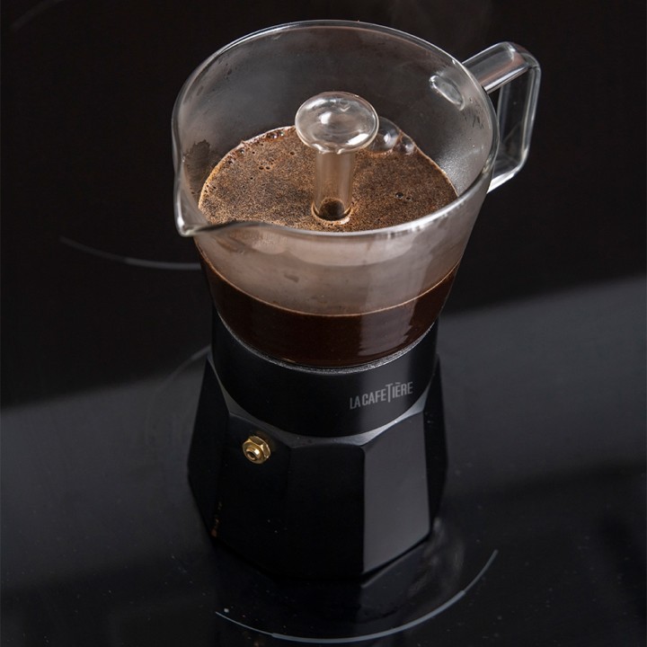 La Cafetière Verona 6 Kop. Espressokande Sort