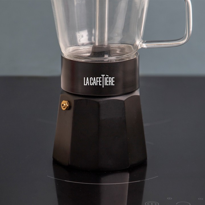 La Cafetière Verona 6 Kop. Espressokande Sort