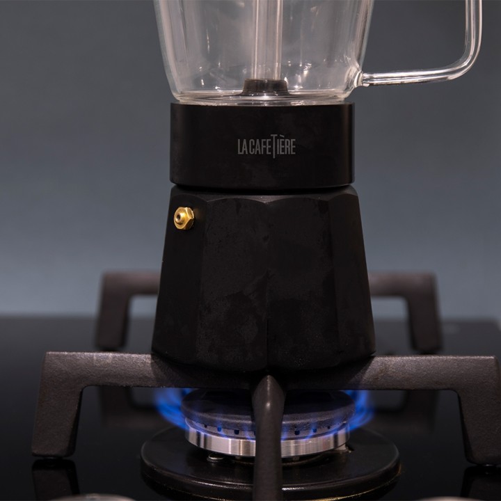La Cafetière Verona 6 Kop. Espressokande Sort