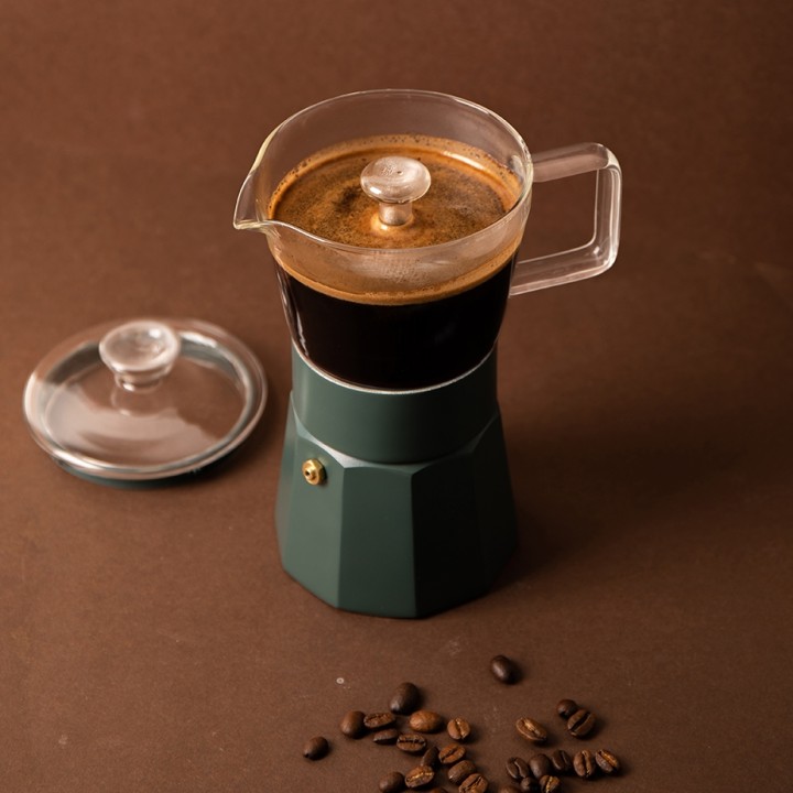 La Cafetière Verona 6 Kop. Espressokande Grøn