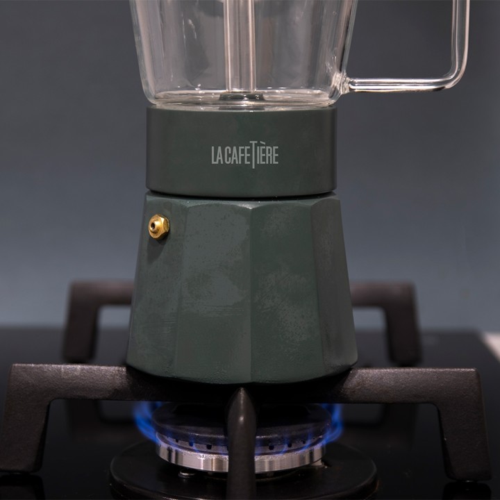 La Cafetière Verona 6 Kop. Espressokande Grøn