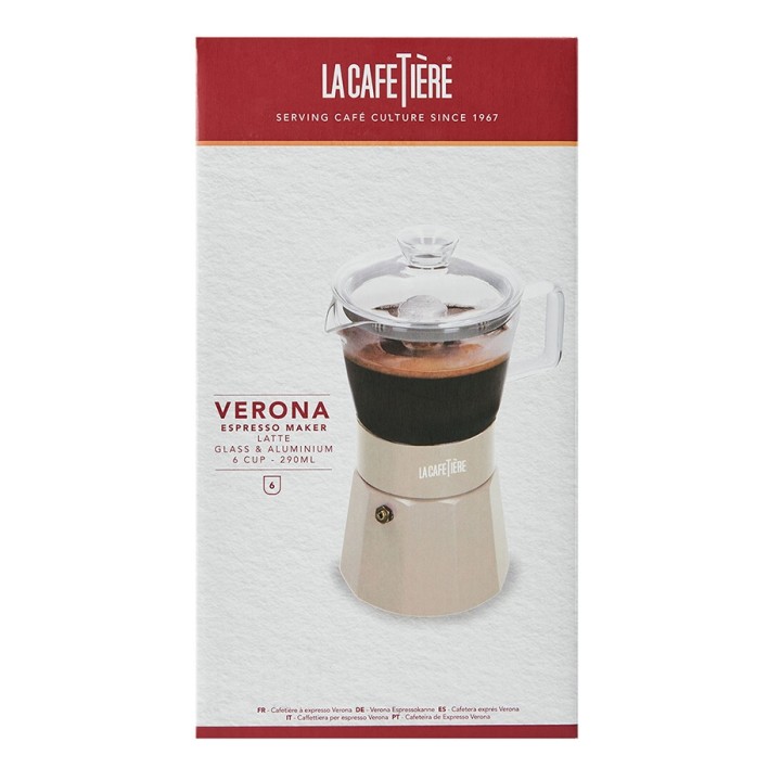 La Cafetière Verona 6 Kop. Espressokande Latte