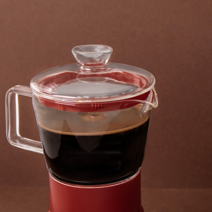 La Cafetière Verona 6 Kop. Espressokande Rød