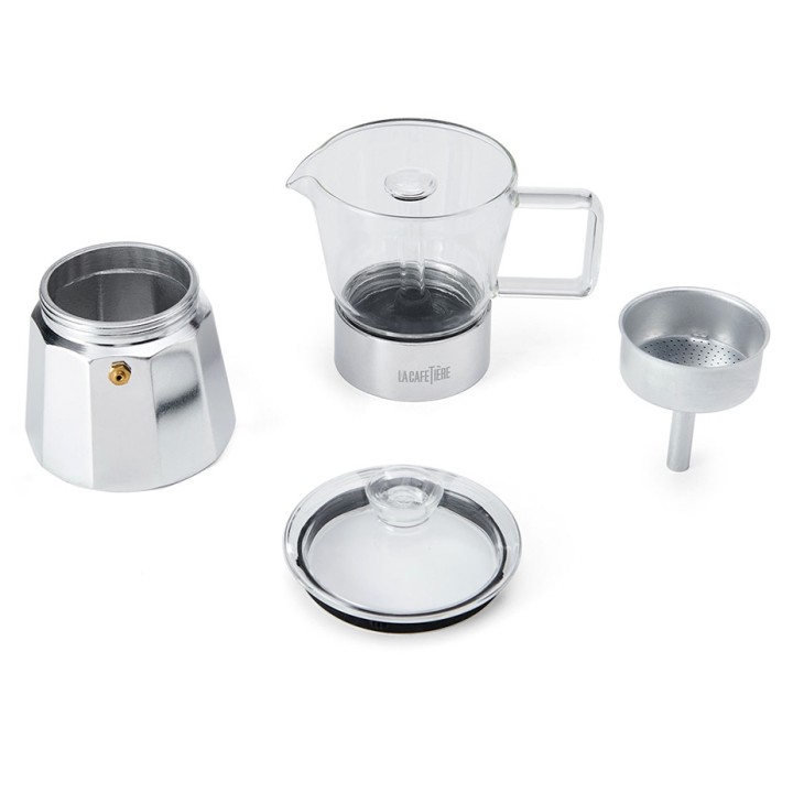 La Cafetière Verona 6 Kop. Espressokande Stål