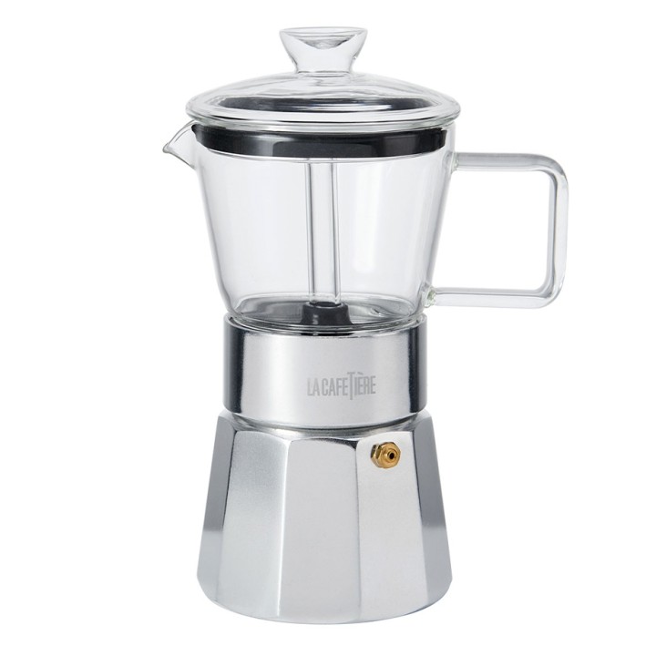 La Cafetière Verona 6 Kop. Espressokande Stål