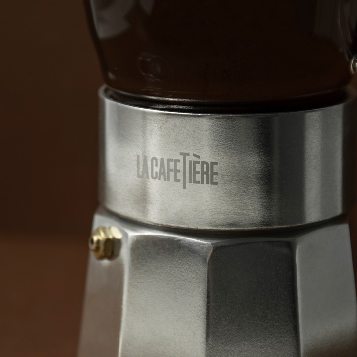 La Cafetière Verona 6 Kop. Espressokande Stål
