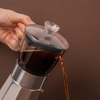 La Cafetière Verona 6 Kop. Espressokande Stål